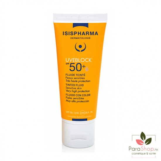 ISISPHARMA UVEBLOCK FLUIDE TEINTÉ SPF50+