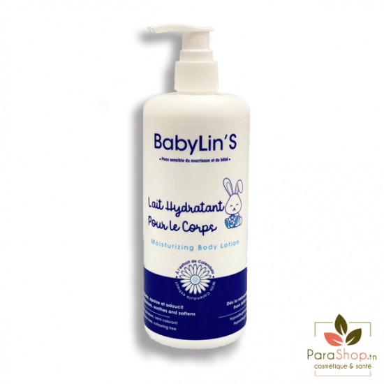 BABYLINS Lait Hydratant pour le Corps 500ML