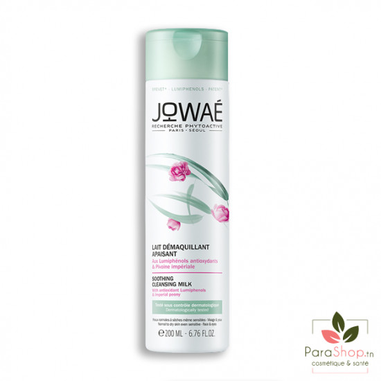 JOWAE LAIT DEMAQUILLANT APAISANT 200ML 