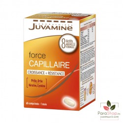 JUVAMINE FORCE CAPILLAIRE - 60 COMPRIMES JUVAMINE FORCE CAPILLAIRE - 60 COMPRIMES