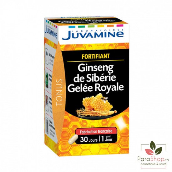 JUVAMINE FORTIFIANT GINSENG DE SIBERIE GELEE ROYALE 