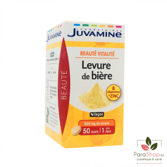 JUVAMINE LEVURE DE BIERE 50 COMPRIMES