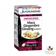 JUVAMINE TONIFIANT SEXUEL MACA GINGEMBRE GINSENG DE SIBERIE JUVAMINE TONIFIANT SEXUEL MACA GINGEMBRE GINSENG DE SIBERIE