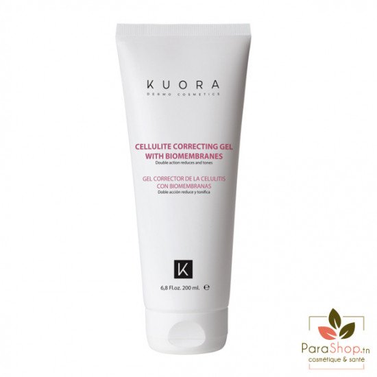 KUORA Gel Anti-cellulite avec Biomembranes 200ML