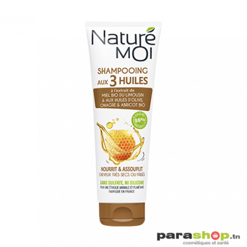 Nature Moi Shampooing Aux 3 Huiles 250ml