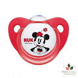 NUK Disney Baby Sucette Mickey en Silicone 0-6M NUK Disney Baby Sucette Mickey en Silicone 0-6M
