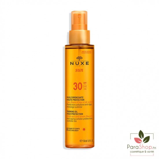 NUXE Sun Huile Bronzante SPF 30 150ML