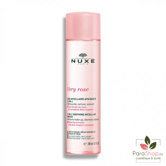 NUXE VERY ROSE Eau Micellaire Apaisante 3 en 1 - 200ML