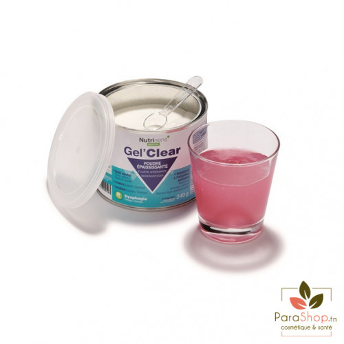 Nutrisens Gel Clear Poudre Epaississante 240gr