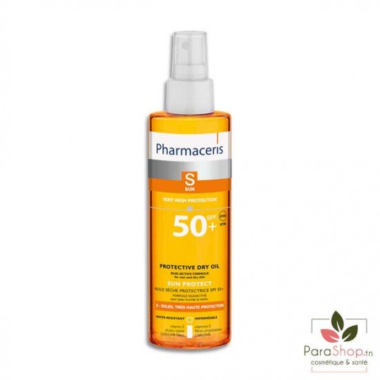 PHARMACERIS S HUILE SÈCHE SPF 50+ CORPS