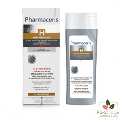 PHARMACERIS H STIMUTONE SHAMPOOING PREVENTION CHEVEUX GRIS Et REPOUSSE  PHARMACERIS H STIMUTONE SHAMPOOING PREVENTION CHEVEUX GRIS Et REPOUSSE