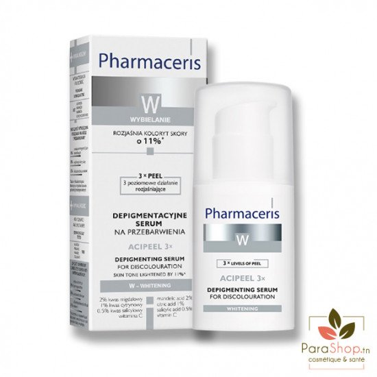 PHARMACERIS W ACIPEEL 3X Depigmenting Serum 30ML