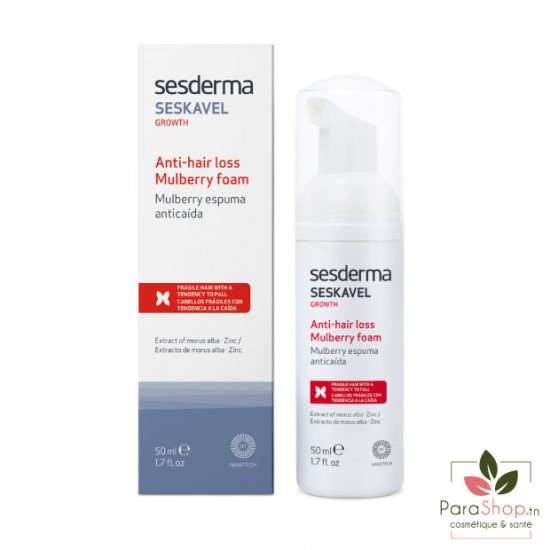 SESDERMA SESKAVEL MULBERRY MOUSSE ANTICHUTE