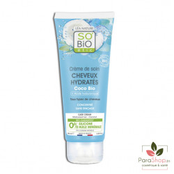SO BiO Creme Soin Cheveux Hydrates Coco Bio 100ML SO BiO Creme Soin Cheveux Hydrates Coco Bio 100ML