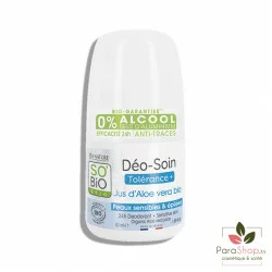 SO BIO DEO SOIN TOLERANCE + PEAUX SENSIBLES ET EPILEES