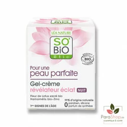 SO BiO GEL CREME REVELATEUR ECLAT NUIT 50ML