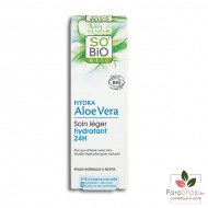 SO BiO HYDRA ALOE VERA SOIN LEGER HYDRATANT 24H SO BiO HYDRA ALOE VERA SOIN LEGER HYDRATANT 24H