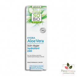 SO BiO HYDRA ALOE VERA SOIN LEGER HYDRATANT 24H SO BiO HYDRA ALOE VERA SOIN LEGER HYDRATANT 24H