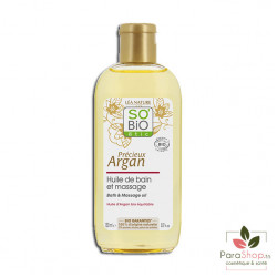 SO BIO PRECIEUX ARGAN Huile de Bain et Massage 150ML SO BIO PRECIEUX ARGAN Huile de Bain et Massage 150ML