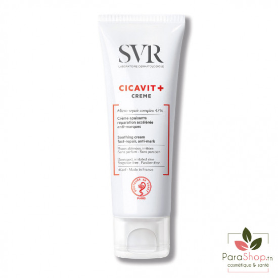 SVR CICAVIT+ Crème Apaisante Réparation Accélérée 40ML