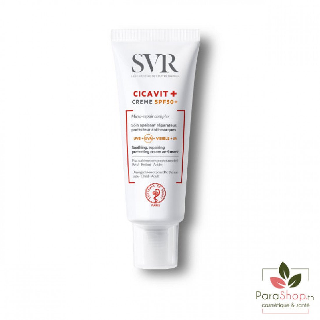 Crème SVR Cicavit+ 40 Ml - Hydrate, Apaise Et Accélère La Réparation De La Peau - Neuf Sous Blister