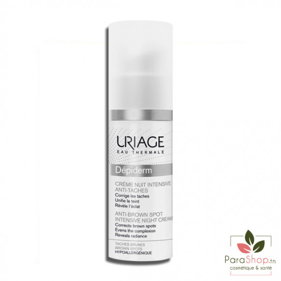 URIAGE DÉPIDERM - CRÈME NUIT INTENSIVE ANTI-TÂCHES 30ML URIAGE DÉPIDERM - CRÈME NUIT INTENSIVE ANTI-TÂCHES 30ML