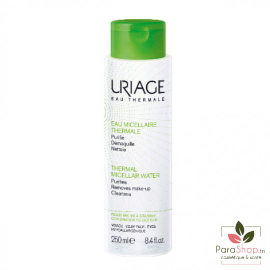 URIAGE EAU MICELLAIRE THERMALE - PEAUX MIXTES À GRASSES 250ML