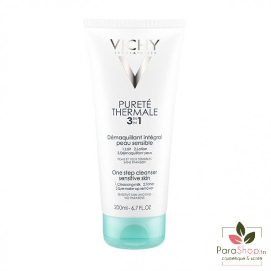 VICHY PURETE THERMALE DEMAQUILLANT 3 EN 1 200ML