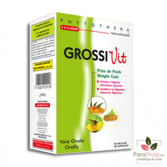 PHYTOTHERA GROSSIVIT - 60 Gelules