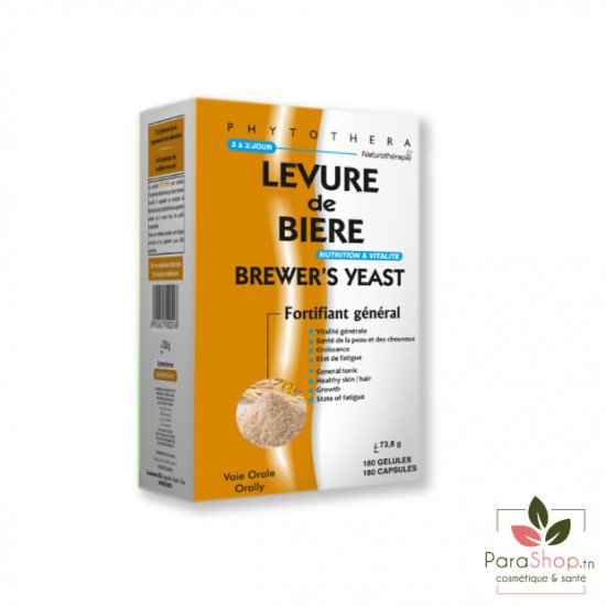 PHYTOTHERA LEVURE DE BIERE 180 gelules