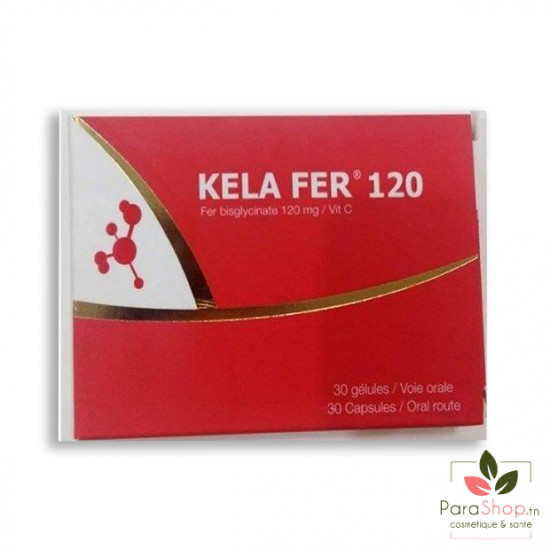 KELA FER 120MG 30 capsules