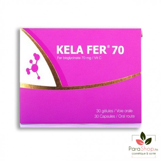 KELA FER 70MG - 30 capsules