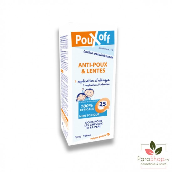 POUXOFF ENFANT LOTION ANTI POUX 100ML