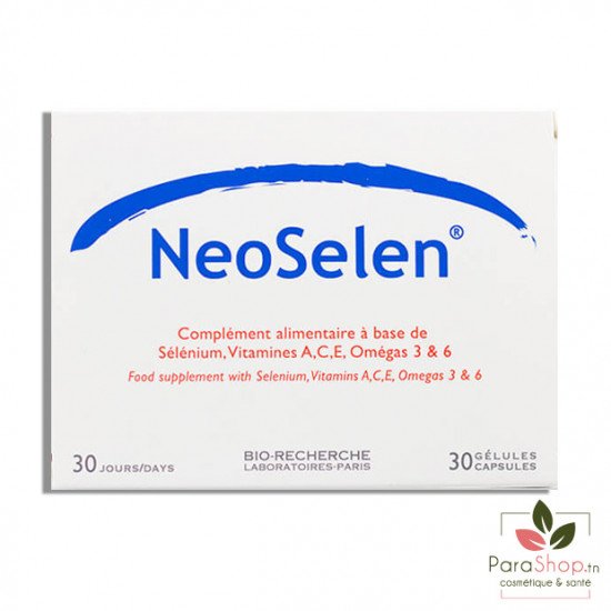 NEOSELEN ANTI OXYDANT 30 GELULES