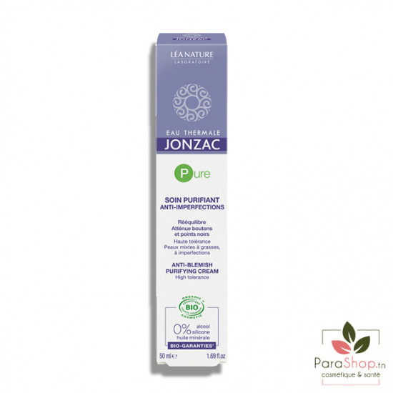 JONZAC PURE SOIN PURIFIANT ANTI-IMPERFECTIONS 50ML