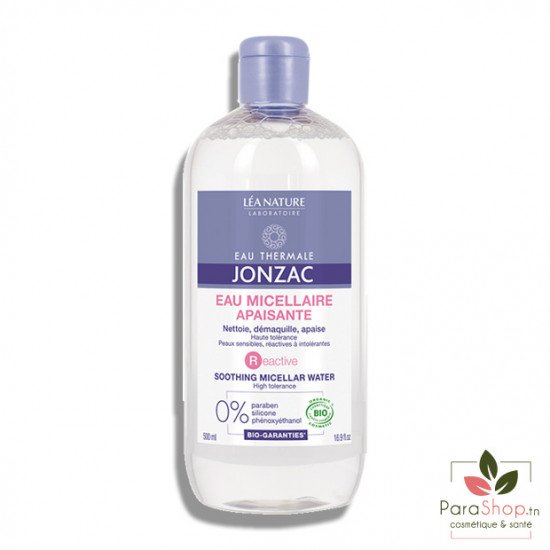 JONZAC REACTIVE EAU MICELLAIRE APAISANTE 500ML