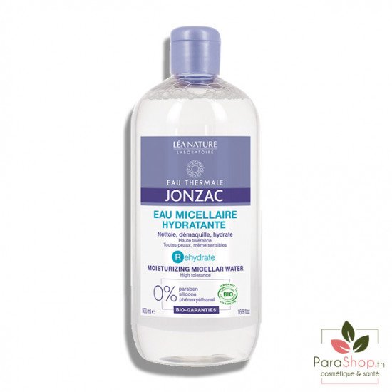 JONZAC REHYDRATE EAU MICELLAIRE HYDRATANTE 500ML