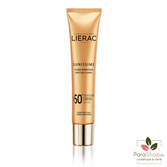 LIERAC SUNISSIME FLUIDE PROTECTEUR ANTI-ÂGE GLOBAL SPF50+