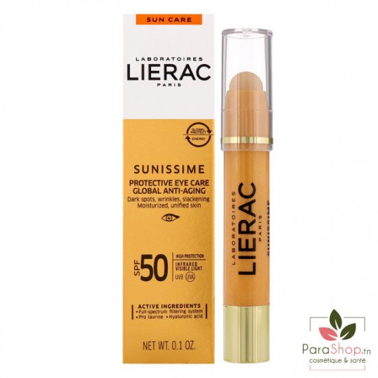 LIERAC SUNISSIME SOIN PROTECTEUR YEUX ANTI-ÂGE GLOBAL SPF50