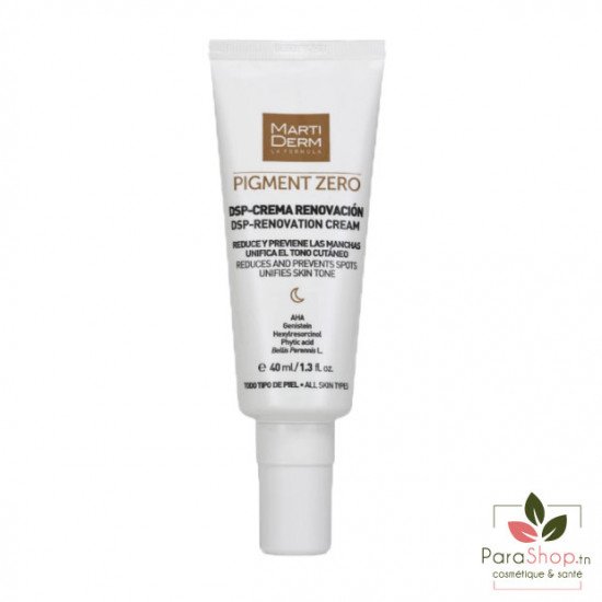 MARTIDERM Pigment Zero Crème Rénovation 40ML