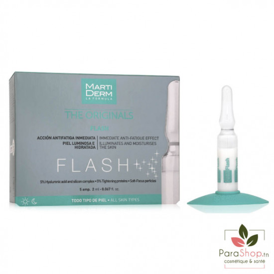 MARTIDERM FLASH 5 LES AMPOULES