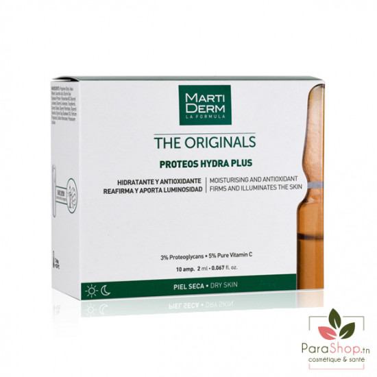 MARTIDERM The originals Proteos hydra plus 10 ampoules - DRY SKIN