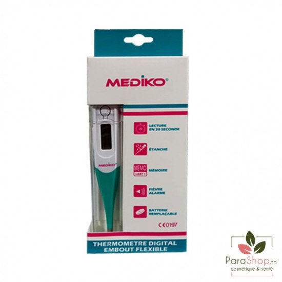 MEDIKO Thermomètre Flexible 