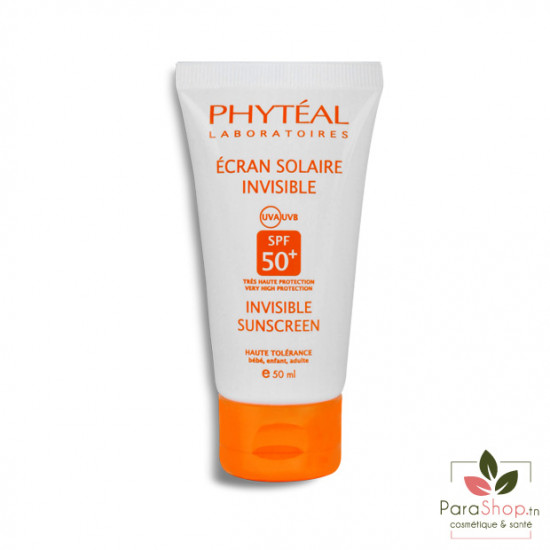 PHYTÉAL ECRAN SOLAIRE INVISIBLE SPF50+ 50ML