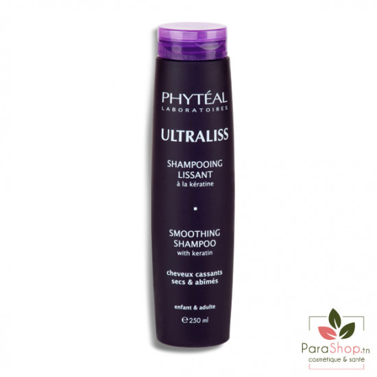 PHYTÉAL ULTRALISS SHAMPOOING LISSANT À LA KÉRATINE 250ML PHYTÉAL ULTRALISS SHAMPOOING LISSANT À LA KÉRATINE 250ML