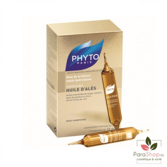 PHYTO HUILE D'ALÈS BAIN DE BRILLANCE HAUTE HYDRATATION