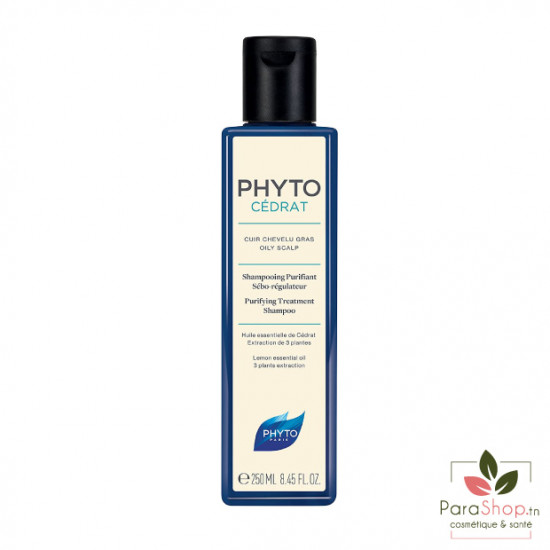 PHYTO PHYTOCÉDRAT SHAMPOOING PURIFIANT SÉBO-RÉGULATEUR 250ML