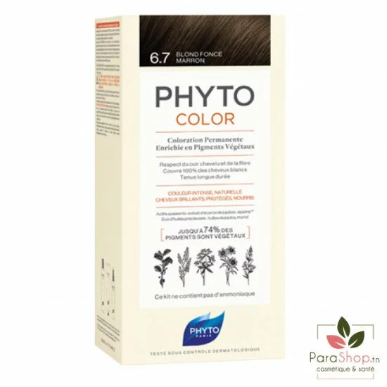 PHYTOCOLOR - 6.7 BLOND FONCÉ MARRON PHYTOCOLOR - 6.7 BLOND FONCÉ MARRON
