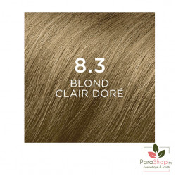 PHYTOCOLOR - COULEUR SOIN 8.3 BLOND CLAIR DORÉ PHYTOCOLOR - COULEUR SOIN 8.3 BLOND CLAIR DORÉ