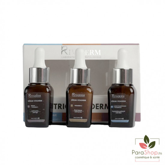 RIVADERM COFFRET TRIO SERUM 3X15ML